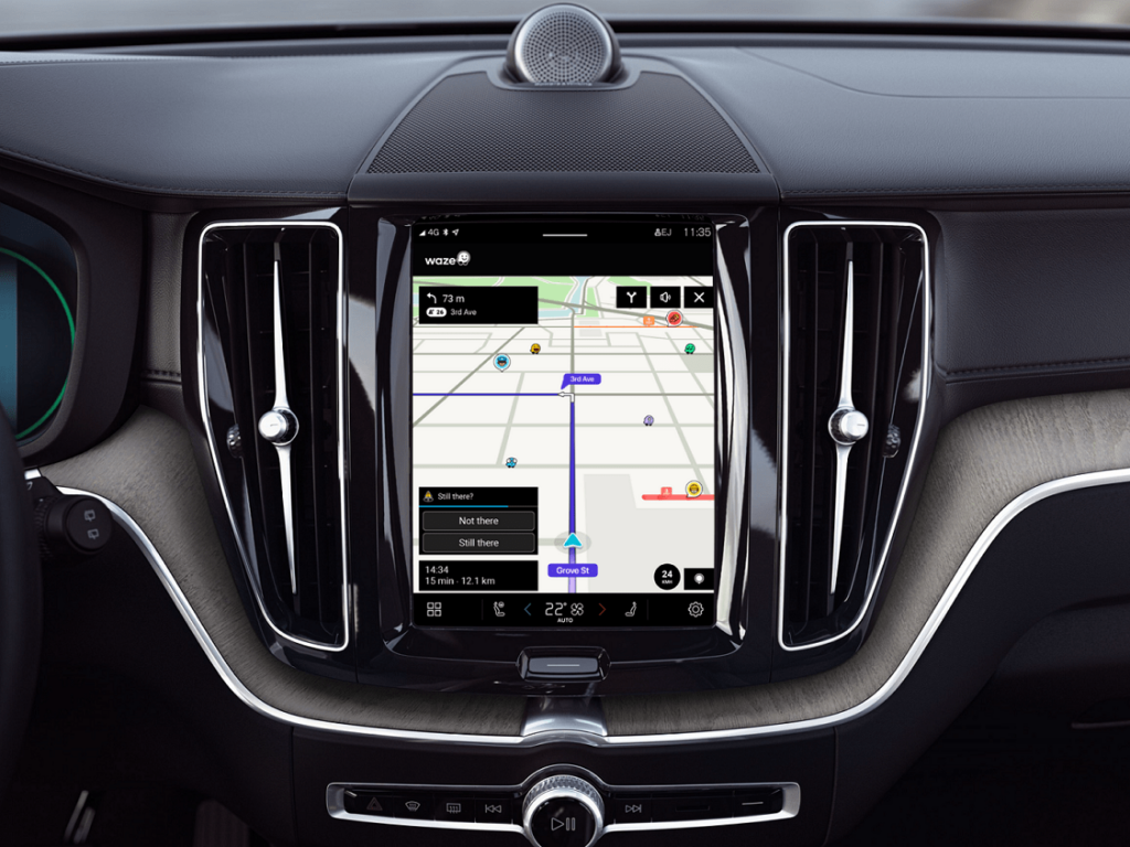 Aplikacja Waze trafiła do samochodów Volvo